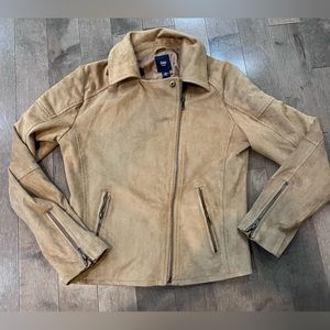 Women’s Gap Size 8 Camel Jacket Zip Up NWT